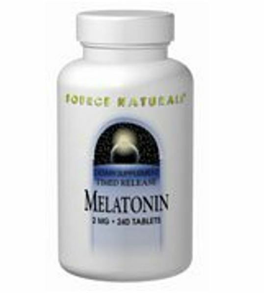 Melatonin 2mg Timed Release Source Naturals, Inc. 60 Sustained Release Tablet