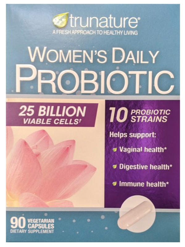 Trunature 90 Women’s Daily Probiotic Capsules, EXP 02/26