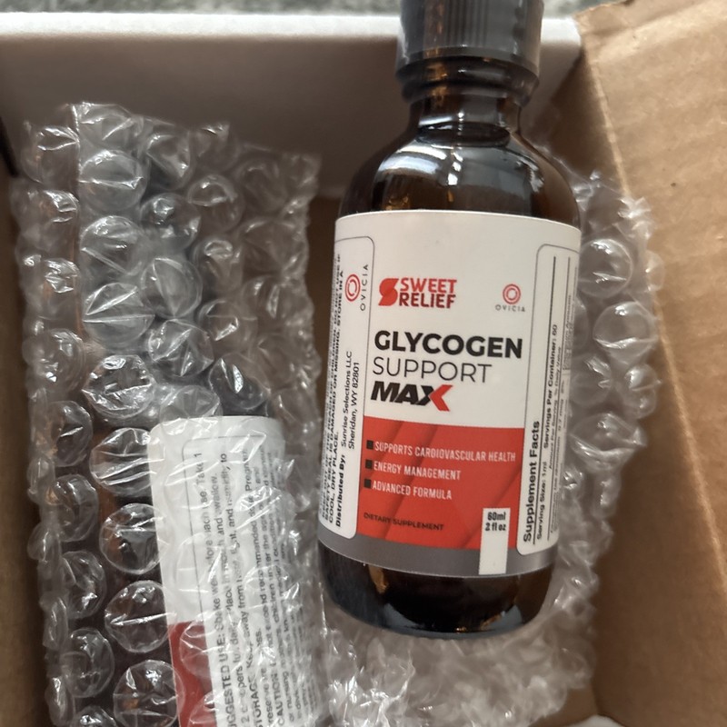 Glycogen Support MAX, Liquid Supplement 2oz Exp 7/26