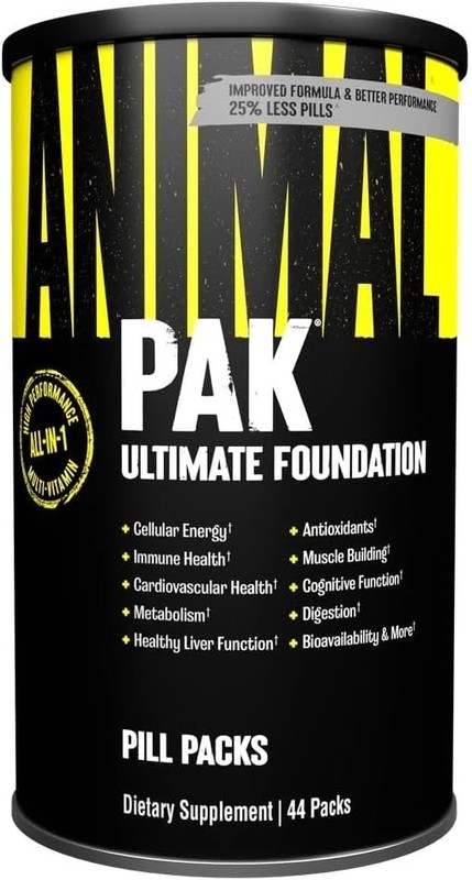 Animal Pak Daily Multivitamin for Men & Women | All-in-One Nutrition Supplement