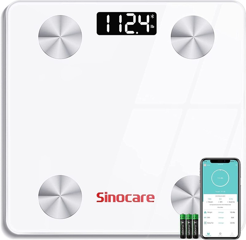 Digital Body Weight Scale Bathroom Scale w/ Backlit LCD Display 400lb/180KG US