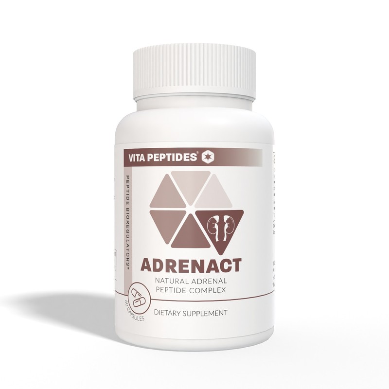 Adrenact – Adrenal Peptide Bioregulator 30 & 60 Capsules – Free Shipping