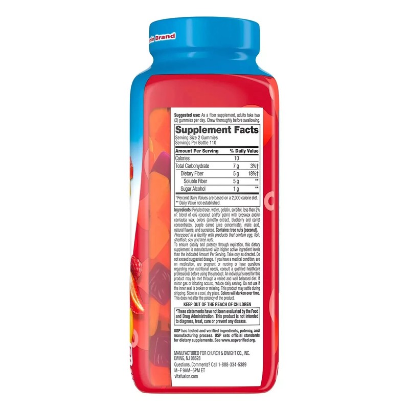 Vitafusion Fiber Well Gummies (220 Ct.) FREE SHIPPING gallery