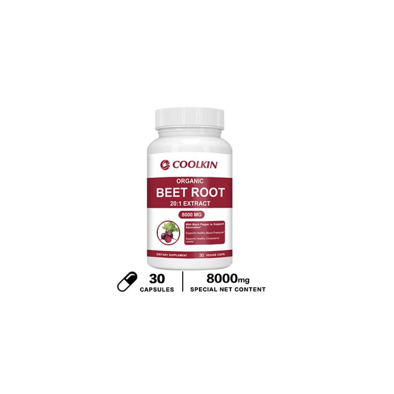 Beet Root-Nitric Oxide Booster, Energy & Vitali, Heart & Blood Pressure Health