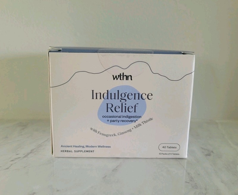 WTHN Indulgence Relief For Occasional Indigestion 40 Tablets
