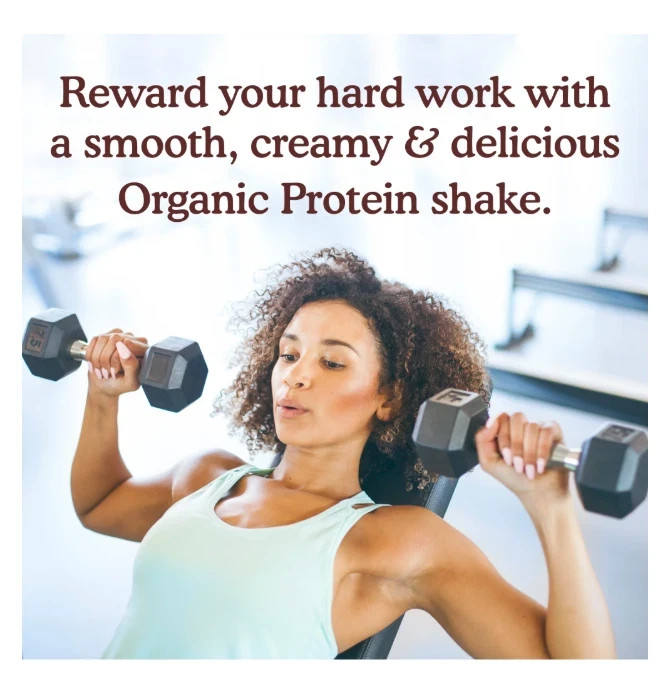 Garden of Life Organic Plant-Based Protein Powder, Chocolate, 20g Protein Shake gallery