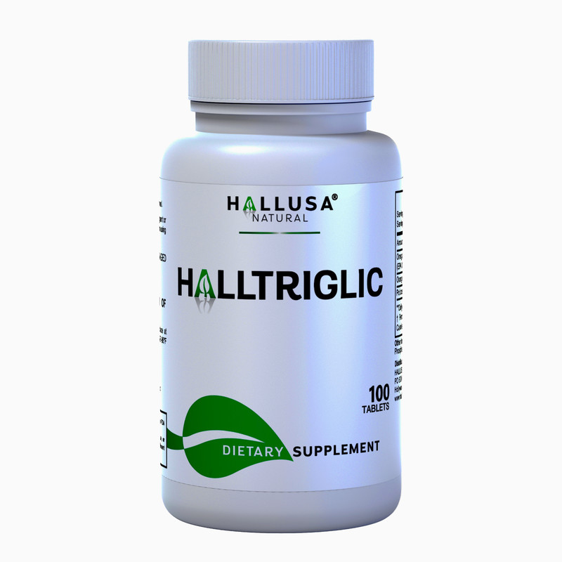 HALLTRIGLIC – Cholesterol & Triglyceride Levels – Cellular Function – 60 caps