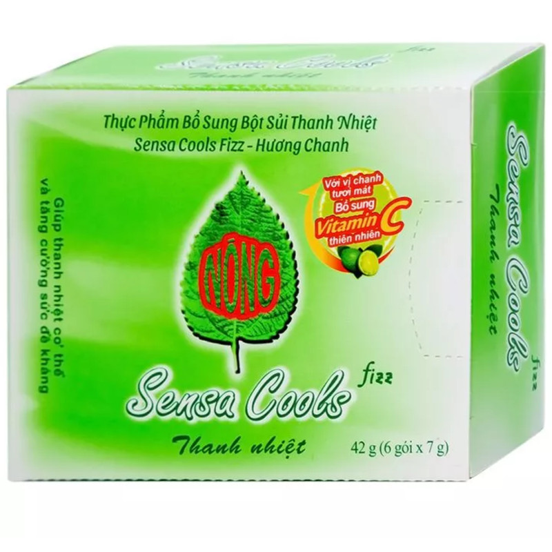 4x BOXES Sensa Cools Effervescent Powder 6 packs x 7g (Exp 2026) Free Shipping