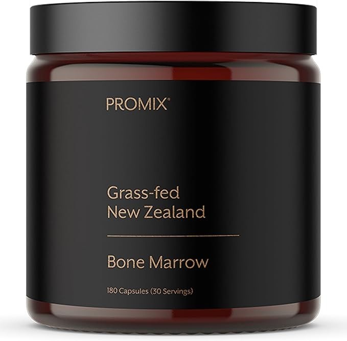 Promix Grass-Fed New Zealand Bone Marrow Capsules 180 Count Supplement gallery
