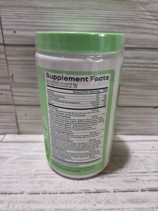Bloom Greens & Superfoods for Digestion Bloating Strawberry Kiwi 5.55 OZ 2/2027 gallery