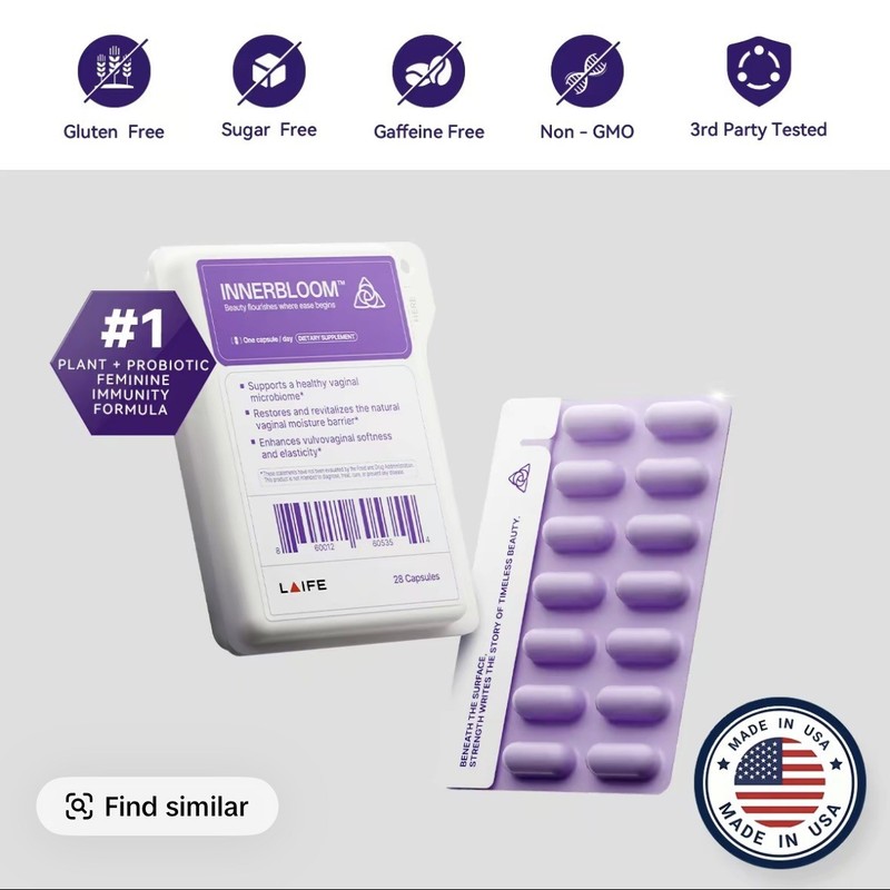 Laife InnerBloom-Vagina Support-The World’s First Plant-