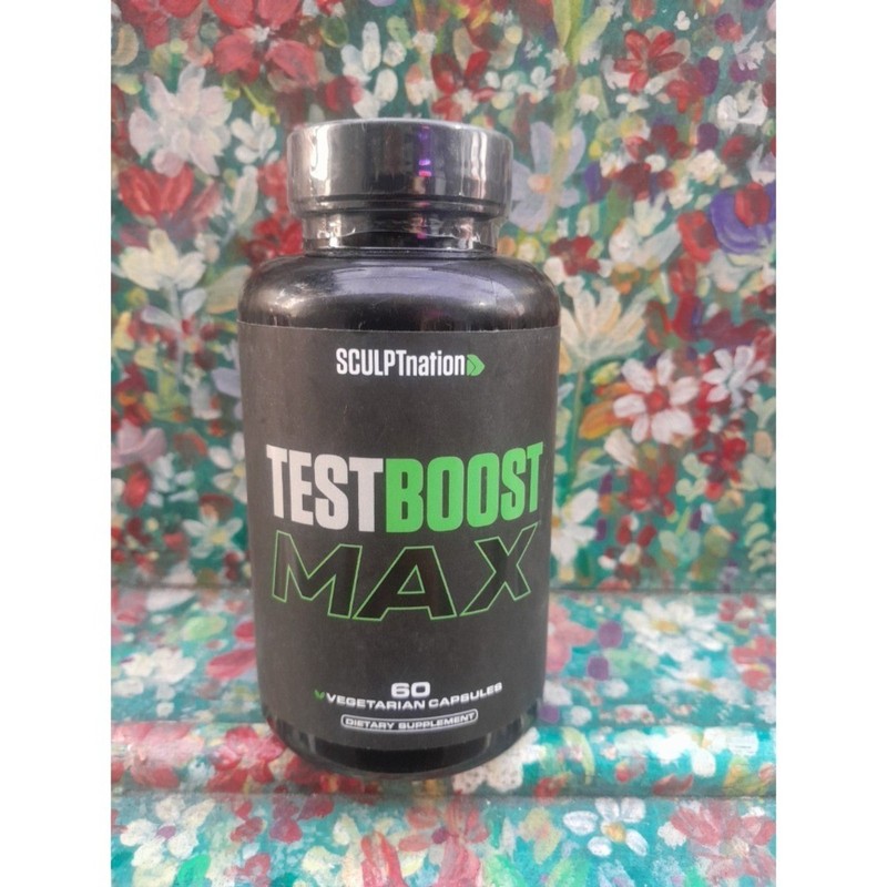 NEW！Sculptnation TEST BOOST Max Testosterone Build Muscle Men, 60 CAPS