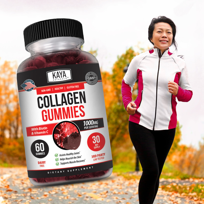 Collagen Vitamin Gummies for Hair Skin & Nails, #1 Premium Collagen Supplement gallery
