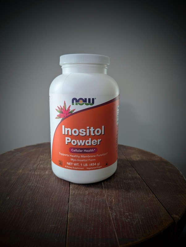 NOW Foods Inositol 730mg Powder – 1lbs EXP 02/2027