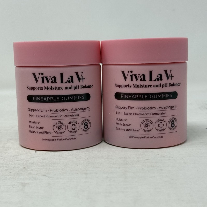 Slippery Elm Vaginal Probiotic Gummies for Women – Pineapple Fusion Flavor *2 Ct