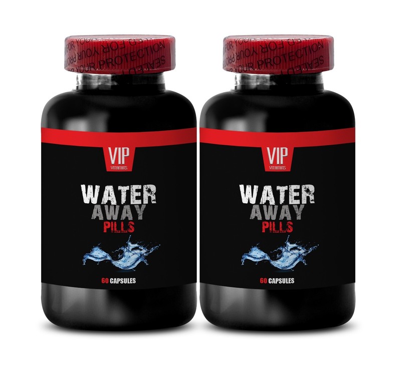 Quick hydration – WATER AWAY PILLS 700mg – Fluid stabilizer 2 Bottles 120 Capsul