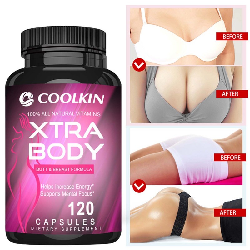 120pcs Xtra Body - Pueraria Mirifica - Butt Breast Enlargement, Estrogen Balance gallery