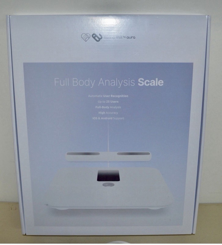 Caring Mill By Aura Full Body Analysis Weight Smart Scale W/ Bluetooth & More gallery