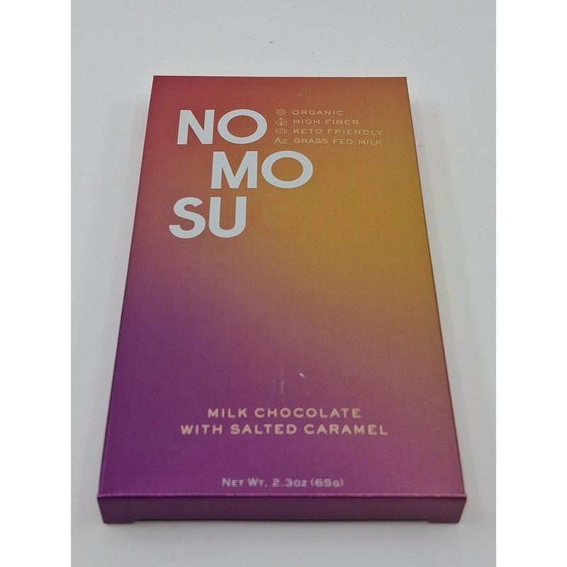 Monsieur Marcel Nomosu Milk Chocolate with Salted Caramel – 4 pack, BB 2/2027