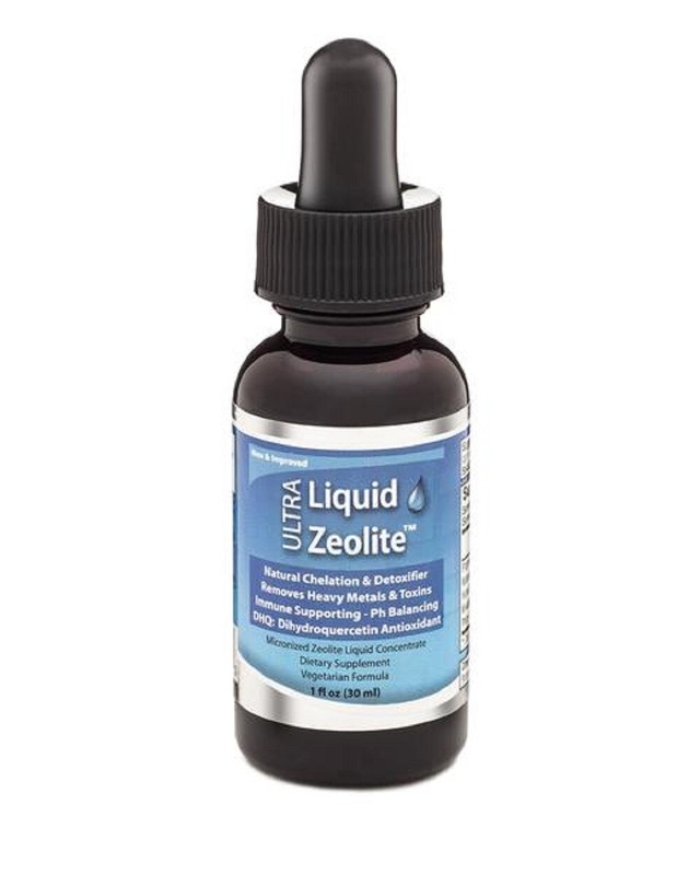 Zeolite Heavy Metal Detox Liquid Ultra Micronized Clinoptilolite 1-pak Expir2026
