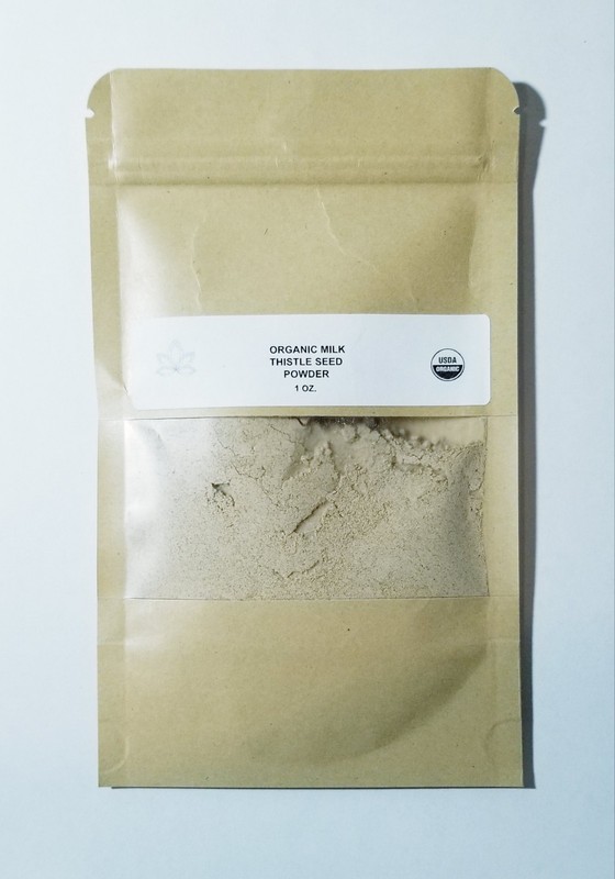 ORGANIC MILK THISTLE POWDER~1 OZ~ LIVER SUPPORT, HELPS BOOST IMMUNE SYSTEM