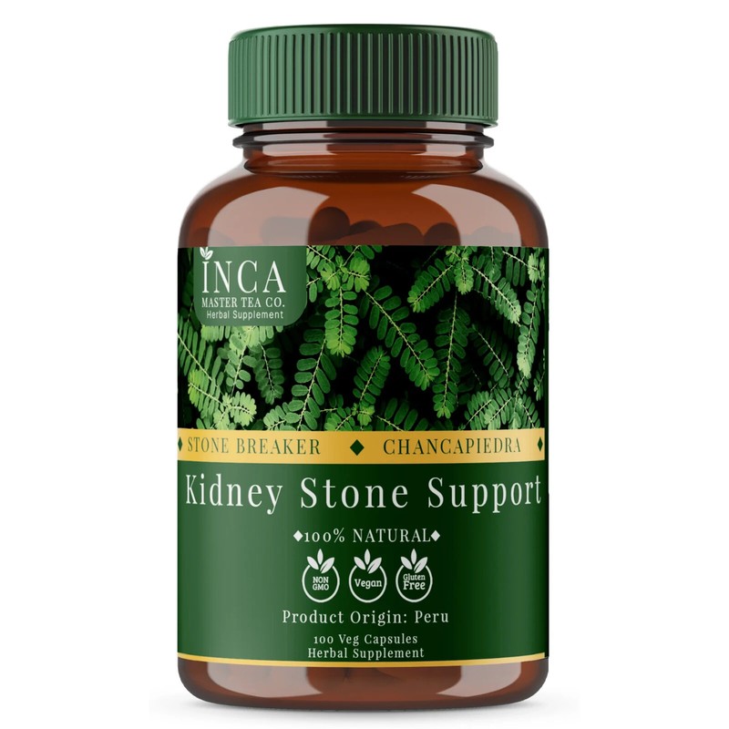 INCA Master Tea Co. Kidney Stone Breaker 100 Capsules EXP 04/2026