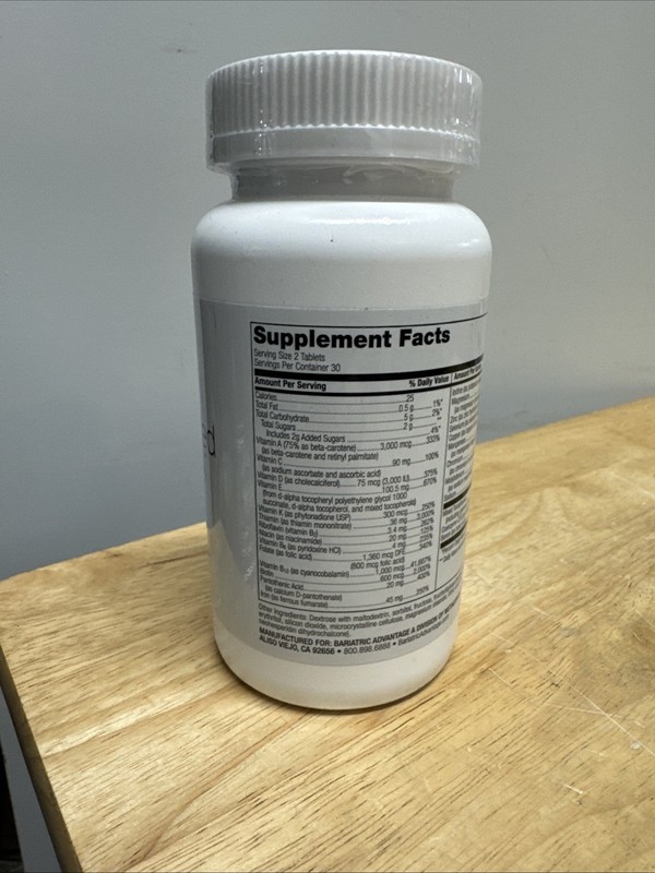 Bariatric Advantage Chewable Advanced Multi Ea, High Potency Daily Multivitamin gallery