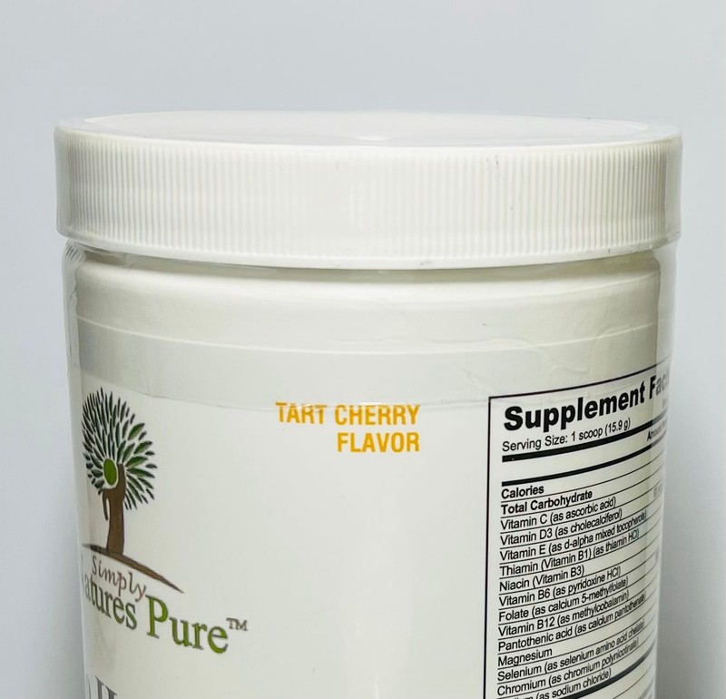 Simply Natures Pure Cardio Heart Health Supplement 1.05 lb Tart Cherry Flavor gallery
