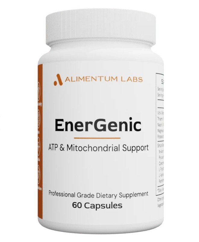Alimentum Labs EnerGenic ATP & mitochondrial Support 60 Capsules