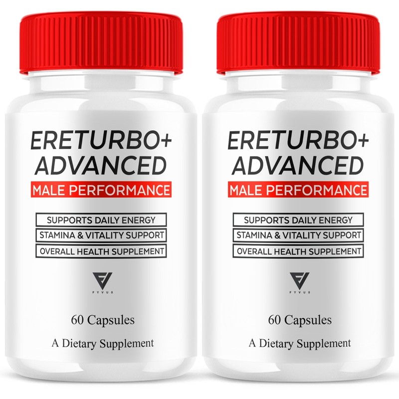 (2 Pack) Ereturbo Advanced Performance, Ereturbo Health Support (120 Capsules)