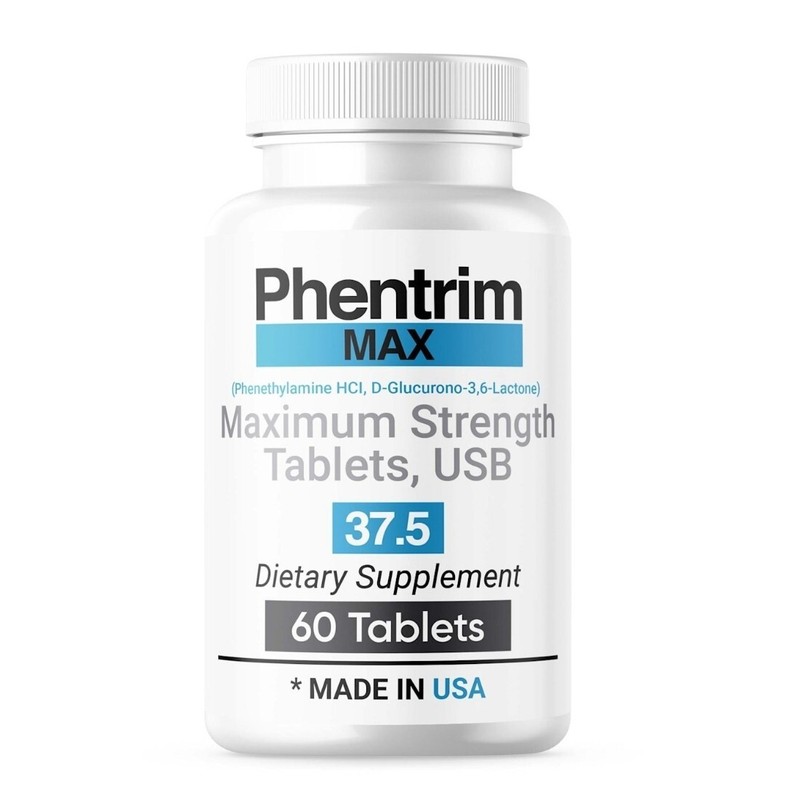 Phentrim Max 37.5 Max Strenght weight loss tablet appetite suppressant energy
