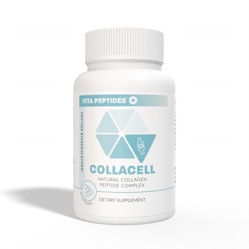 Collacell – Collagen Peptide Bioregulator 30 & 60 Capsules – Free Shipping