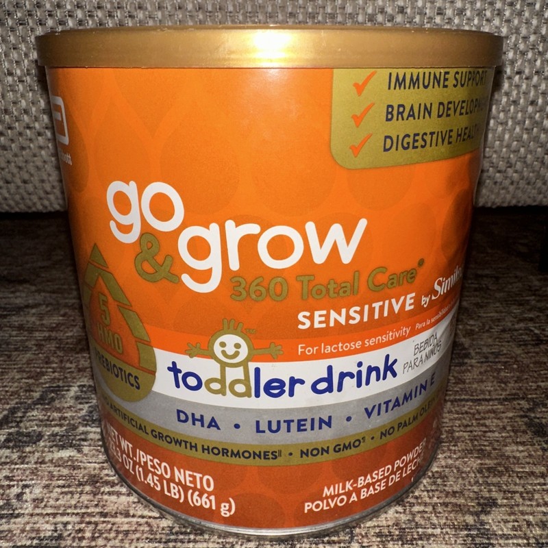 1 Can Go Grow 360 Total Care Sensitive by Similac Toddler Nutritional Drink gallery