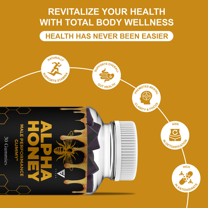 Alpha Honey Performance Gummies, AlphaHoney Supplement (30 Gummies) gallery