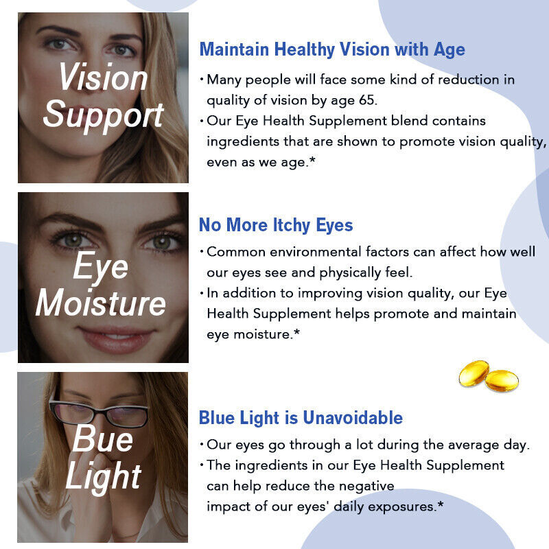 Lutein and Zeaxanthin, Eye Health Supplement 120 Capsules Promote Healthy Eye gallery