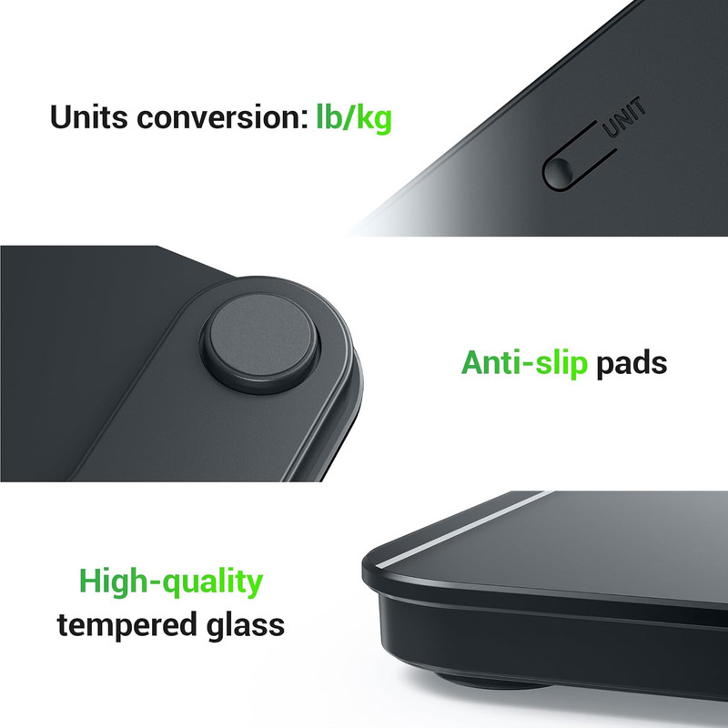 Bathroom Scale for Body Weight, Highly Accurate Digital Weighing Machine for Peo gallery