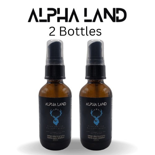 2 Bottles Of Deer Antler Velvet Spray W/ IGF-1 MADE IN U.S.A