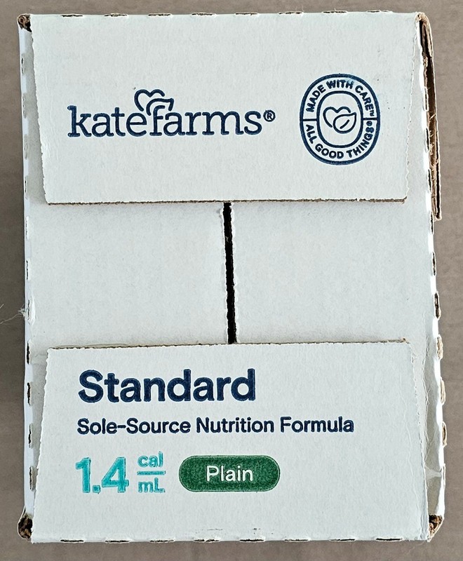 Case of 12 Kate Farms Standard Nutrition Formula 1.4 cal/mL Plain 11 oz Nov '26 gallery