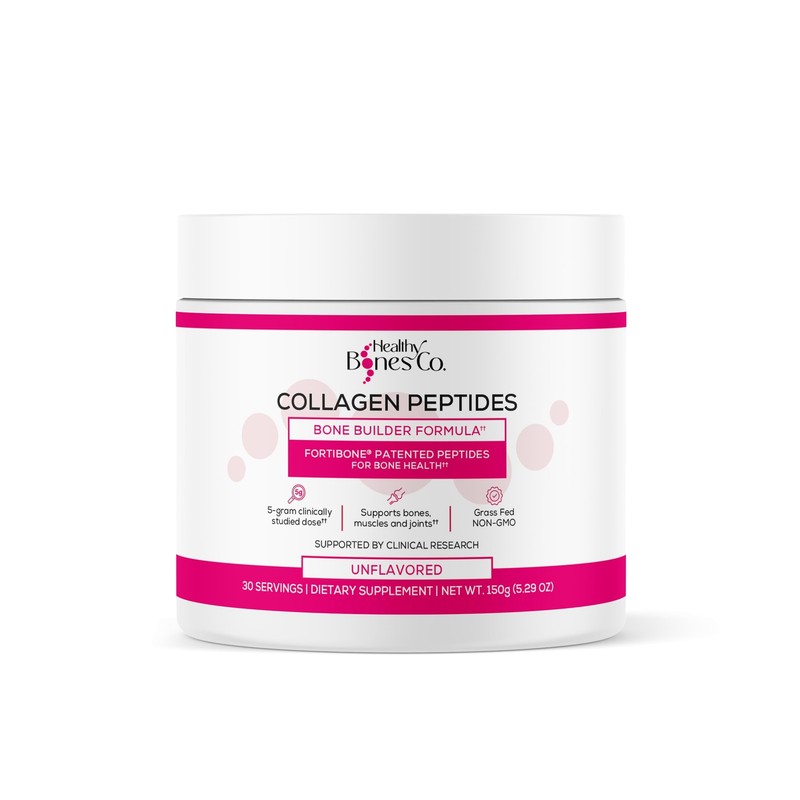 FORTIBONE Collagen Peptides Essential Bone Builder Hydrolyzed Collagen Powder...