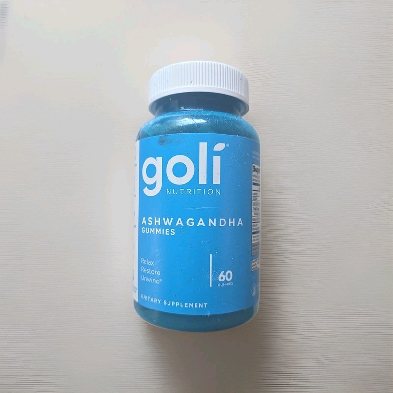 Goli Ashwagandha & Vitamin D Gummy - Mixed Berry, KSM-66, Vegan, Plant Based