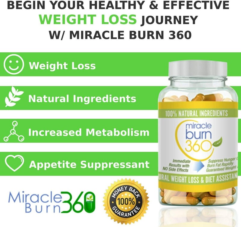 Miracle Burn 360 Weight Loss Supplement Pills - Decreases appetite and fat FAST gallery