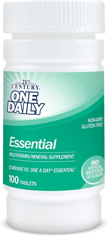 100 Count Easy to Swallow Multivitamins - Keto-Friendly & Gluten Free Formula gallery