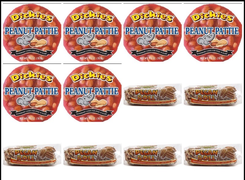 12 pack Dickies Peanut Pattie And Pecan Roll FREE SHIPPING FAST SHIPPING