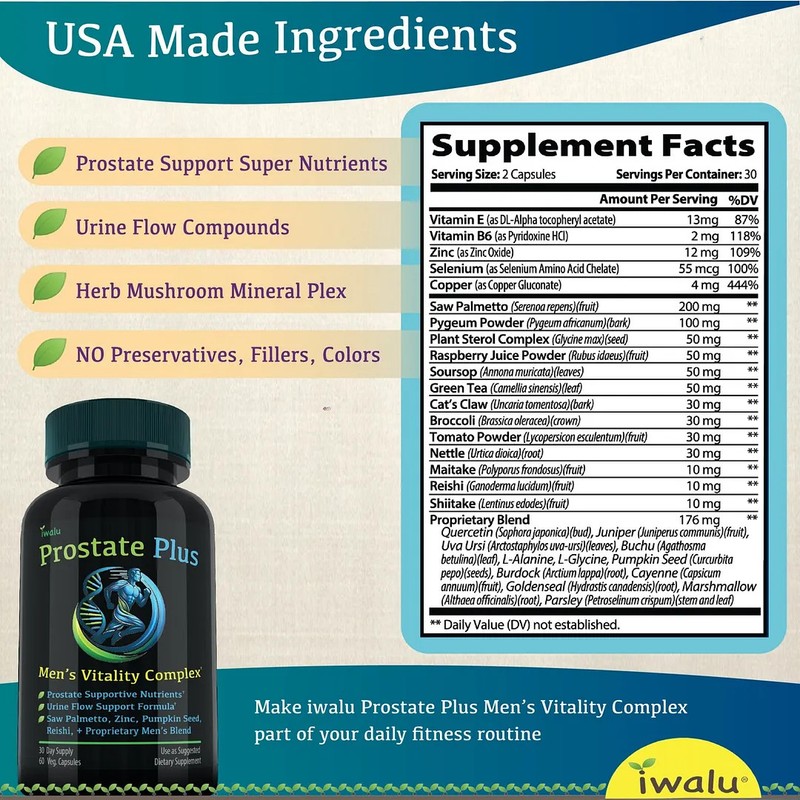 Saw Palmetto Prostate Supplements | Best Supplement Capsules FREE SHIP gallery