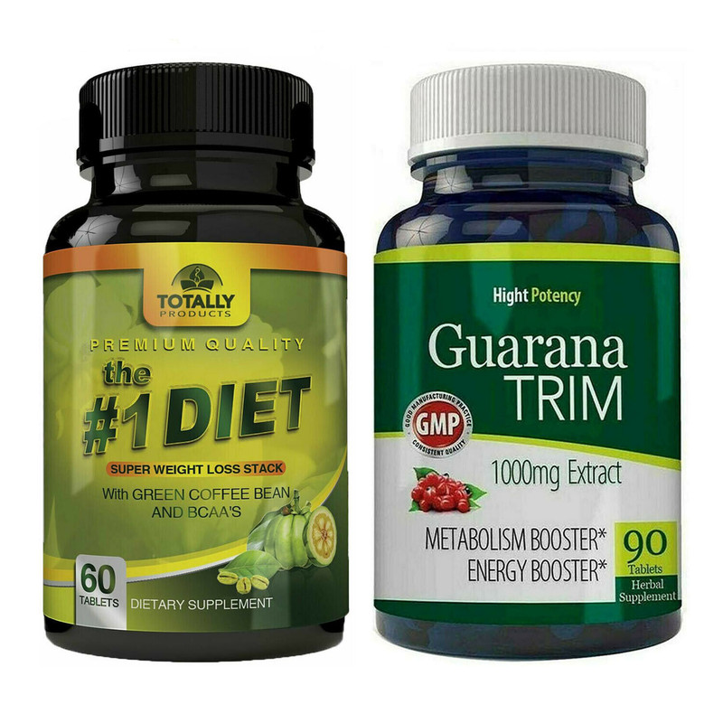 Green Coffee Bean Weight Management Guarana Extract Metabolism Supplement 60 Cap