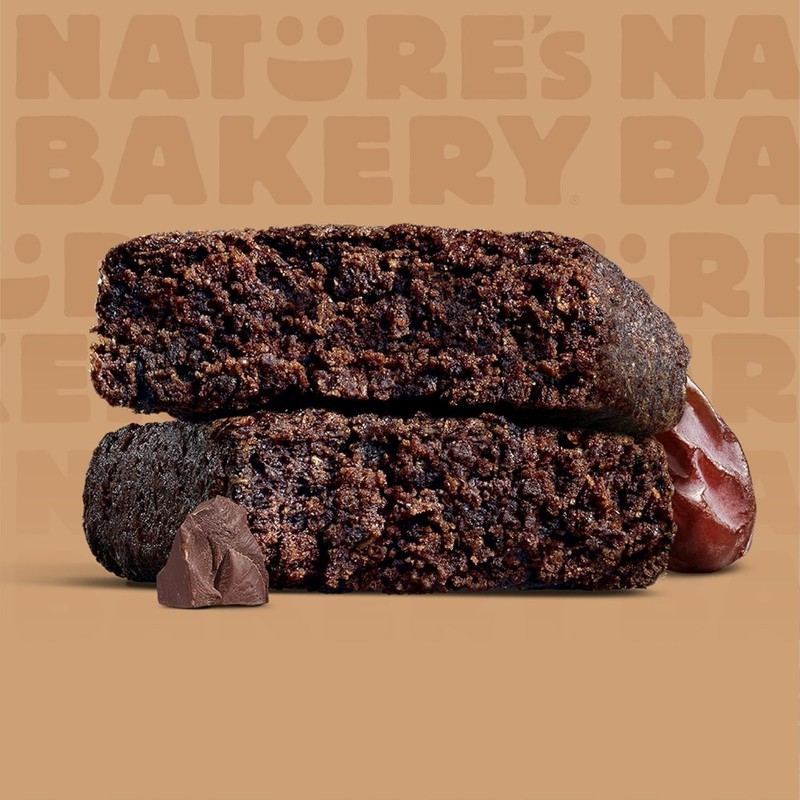 Nature's Bakery Double Chocolate Brownie Bars Plant Based Dairy Free,12 Pack gallery