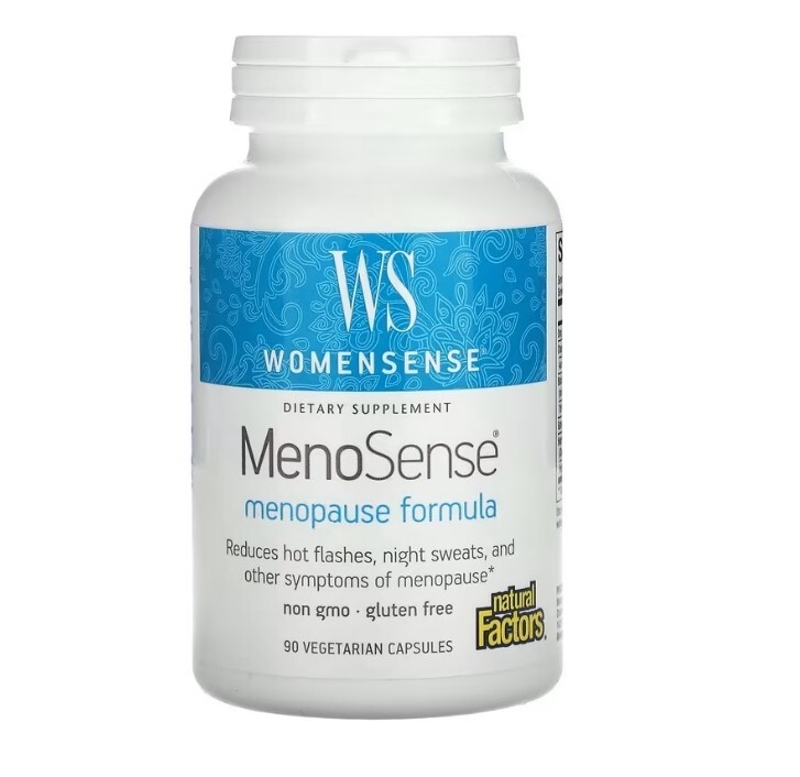 Natural Factors, WomenSense, MenoSense, Menopause Formula, 90 Veg Capsules