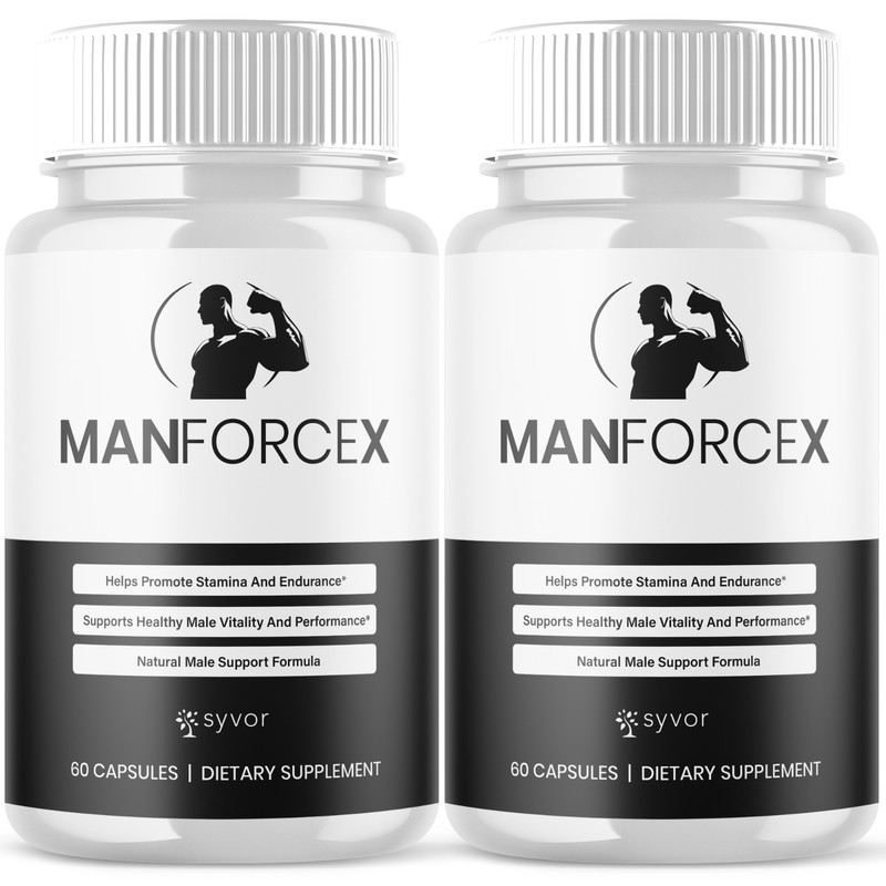 (2 Pack) Manforcex Advanced Male Pills Man Force X Vitamin Supplement 120 Caps
