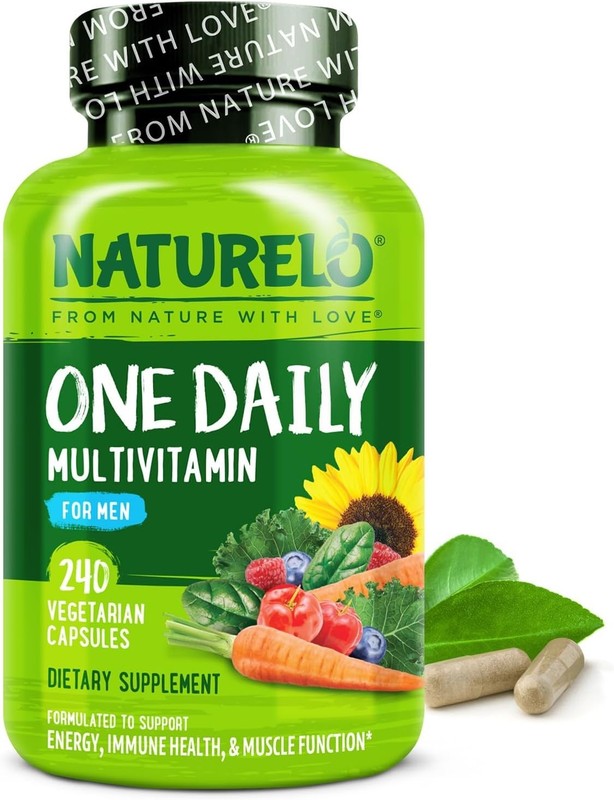Naturelo One Daily Multivitamin For Men 240 vcaps