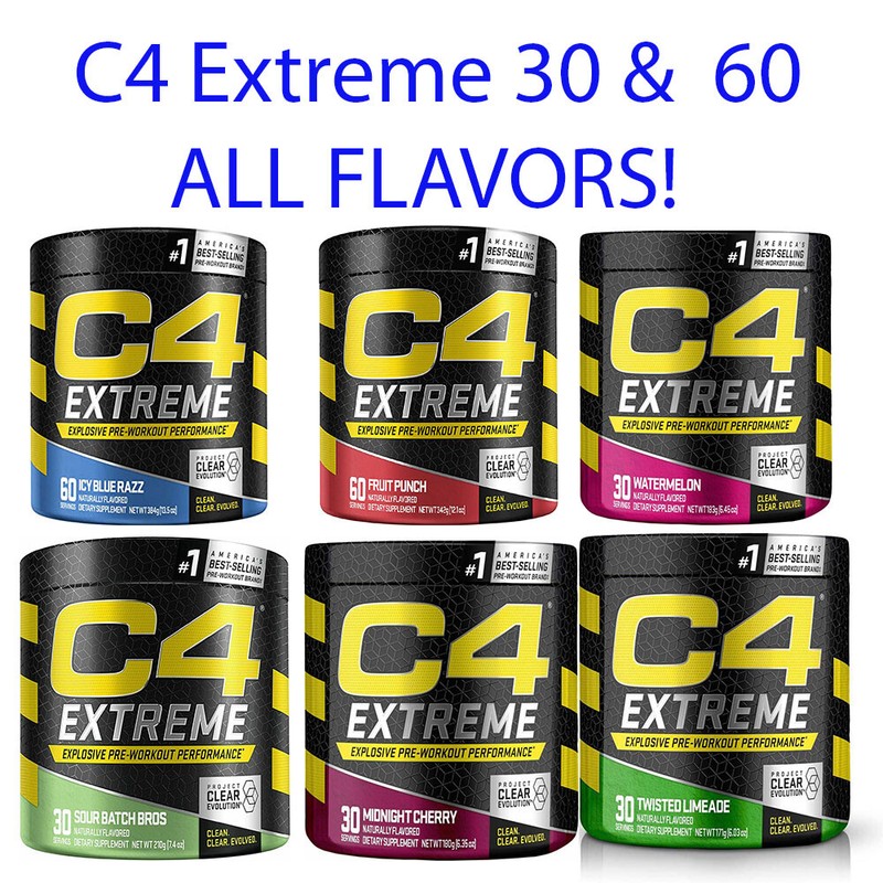 Cellucor C4 & Scivation XTEND Keto Pre Workout BLOWOUT SALE!!!!! Free Shipping